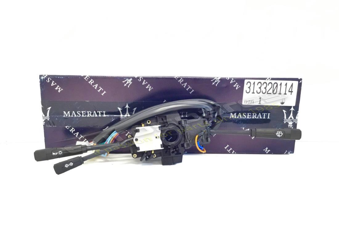 nouveau commutateur de colonne de direction maserati. numéro de pièce 313320114 (1)