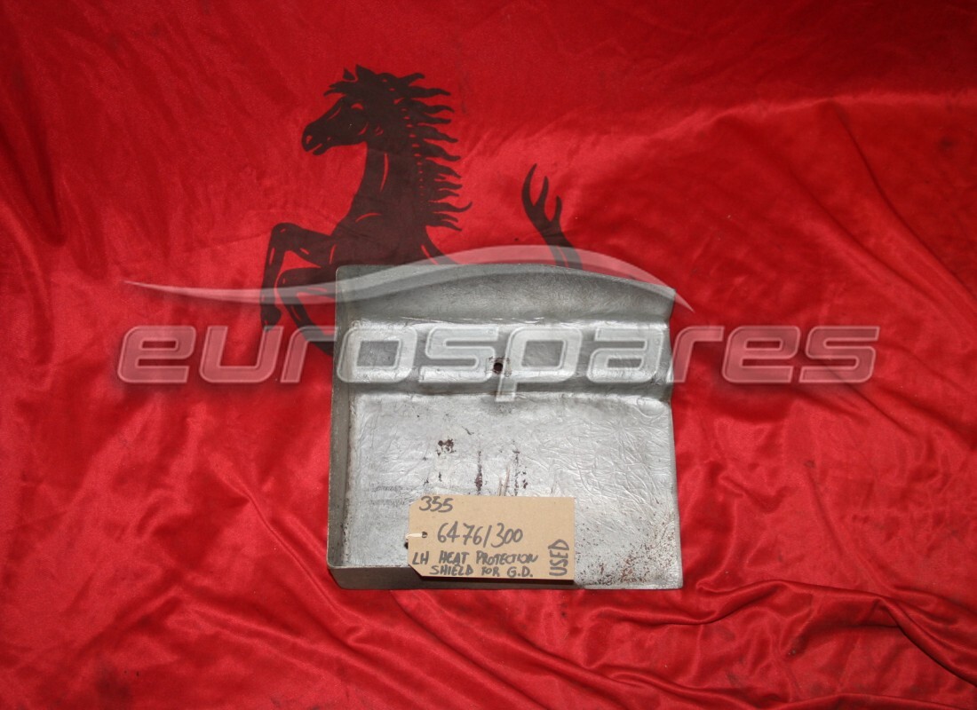 Ferrari BOUCLIER DE PROTECTION THERMIQUE LH UTILISÉ. NUMÉRO DE PIÈCE 64761300 (1)