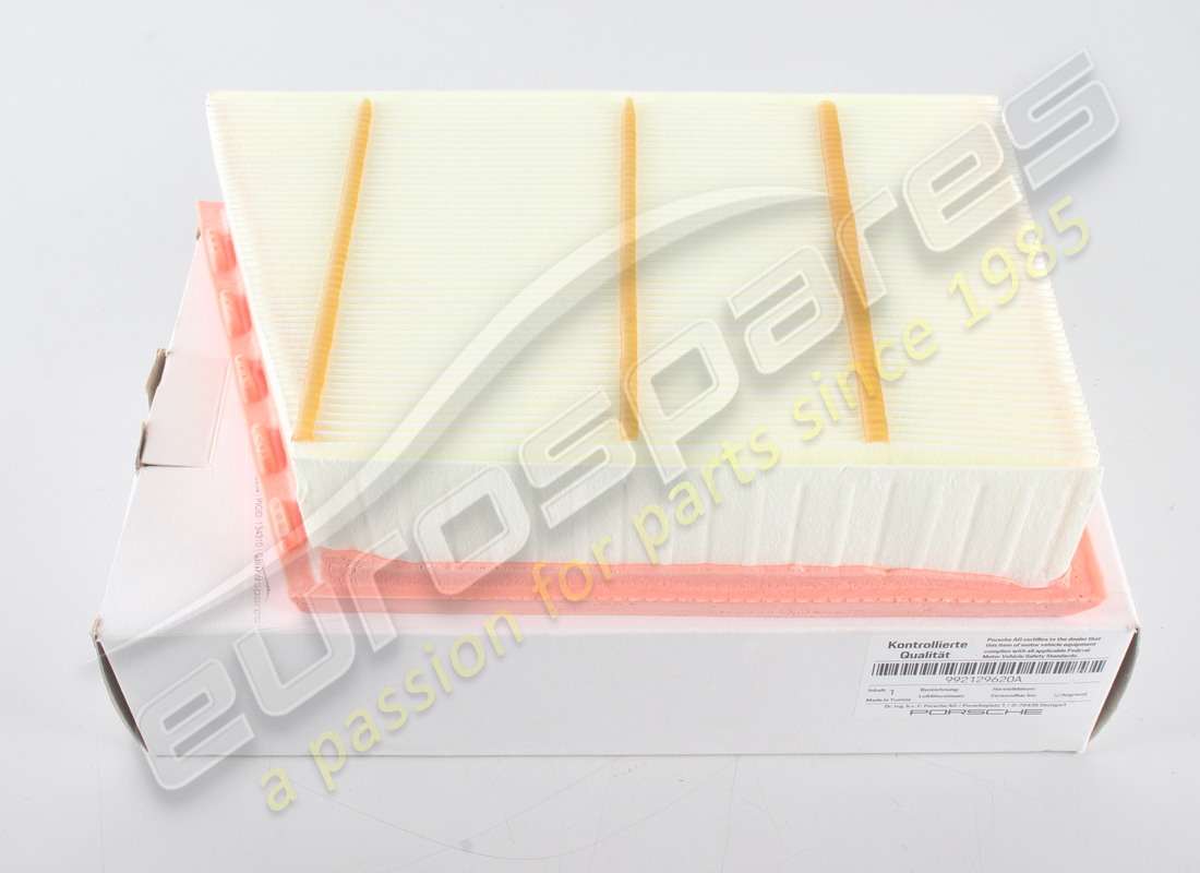 NOUVEAU FILTRE À AIR PORSCHE. NUMÉRO DE PIÈCE 992129620A (1) nouveau filtre à air porsche. numéro de pièce 992129620a (1)