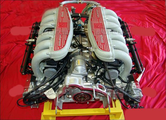nouveau ferrari 512 numéro de pièce du moteur m 165802