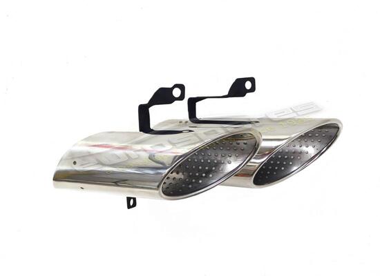 nouveau lamborghini garniture gauche pour tuyau d'échappement (2wd) numéro de pièce 4t0253697f