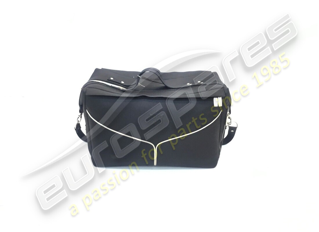 nouveau sac à bagages maserati, cuir noir. numéro de pièce 940000313 (1)