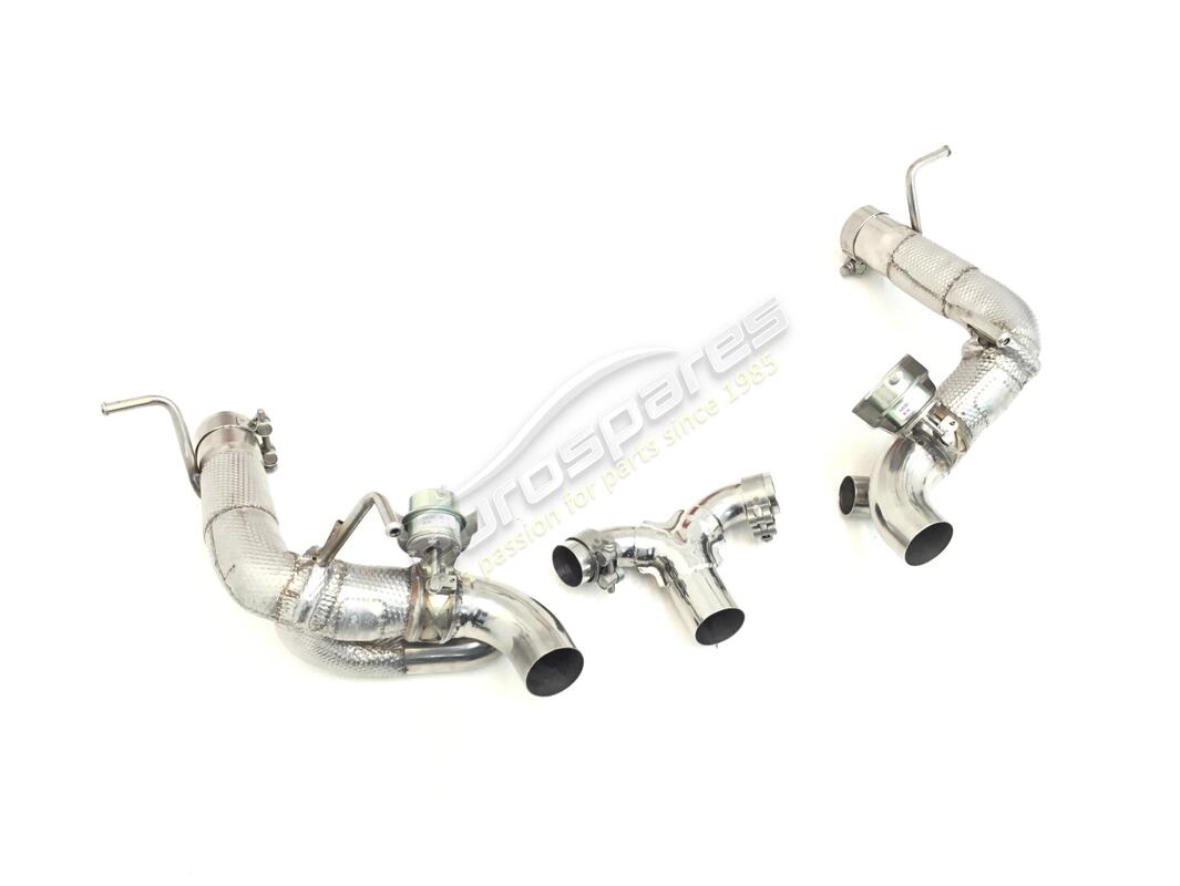 nouveau tubi 458 kit d'échappement de tuyaux droits avec valve. numéro de pièce tsfe458c09003at (1)