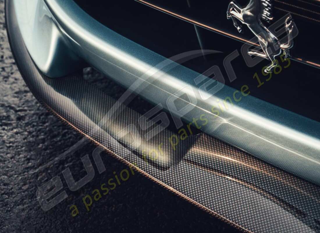 nouveau spoiler avant en fibre de carbone ferrari. numéro de pièce 963231 (1)
