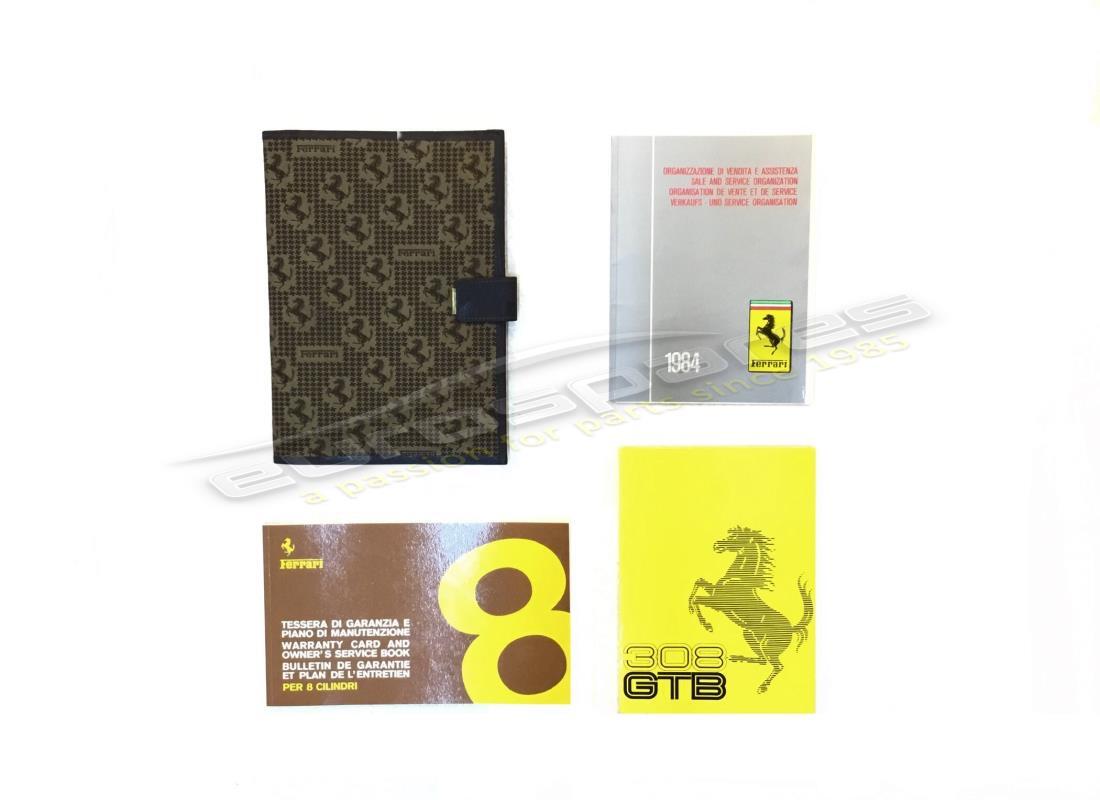 Ferrari POCHETTE ORIGINALE ET PACK DE LIVRES UTILISÉS. NUMÉRO DE PIÈCE 959919000 (1)