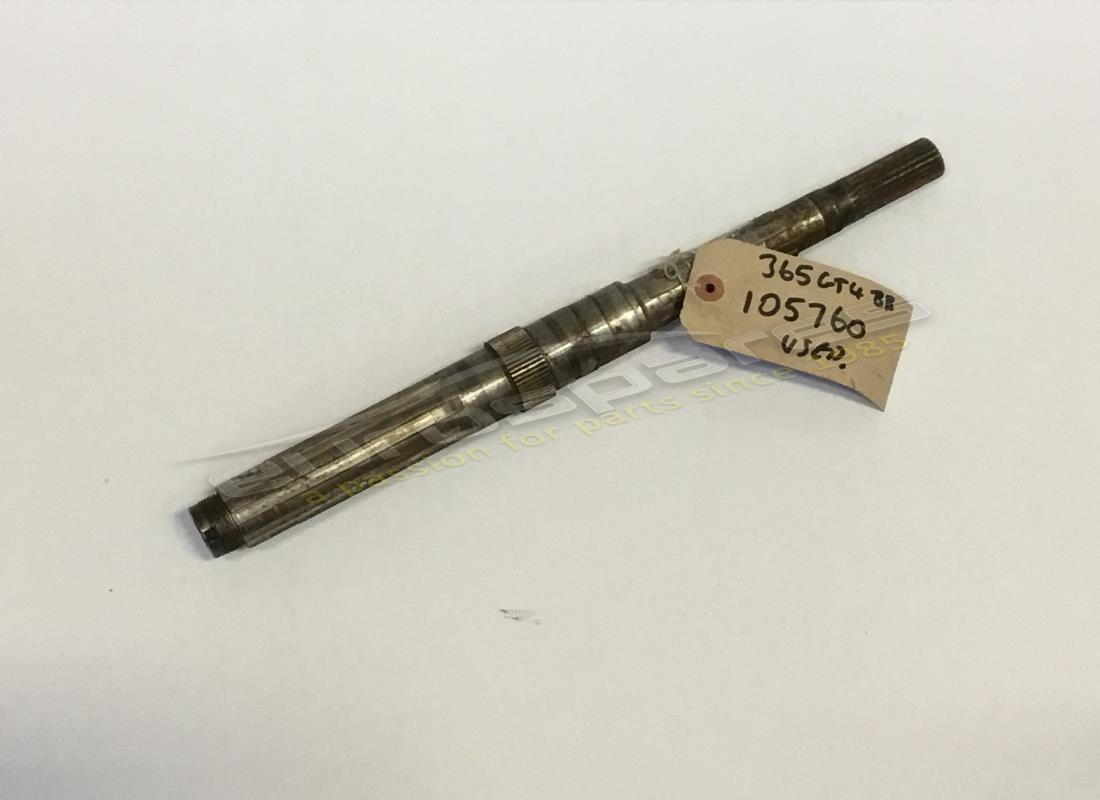 UTILISÉ Ferrari ARBRE PRINCIPAL. NUMÉRO DE PIÈCE 105760 (1)