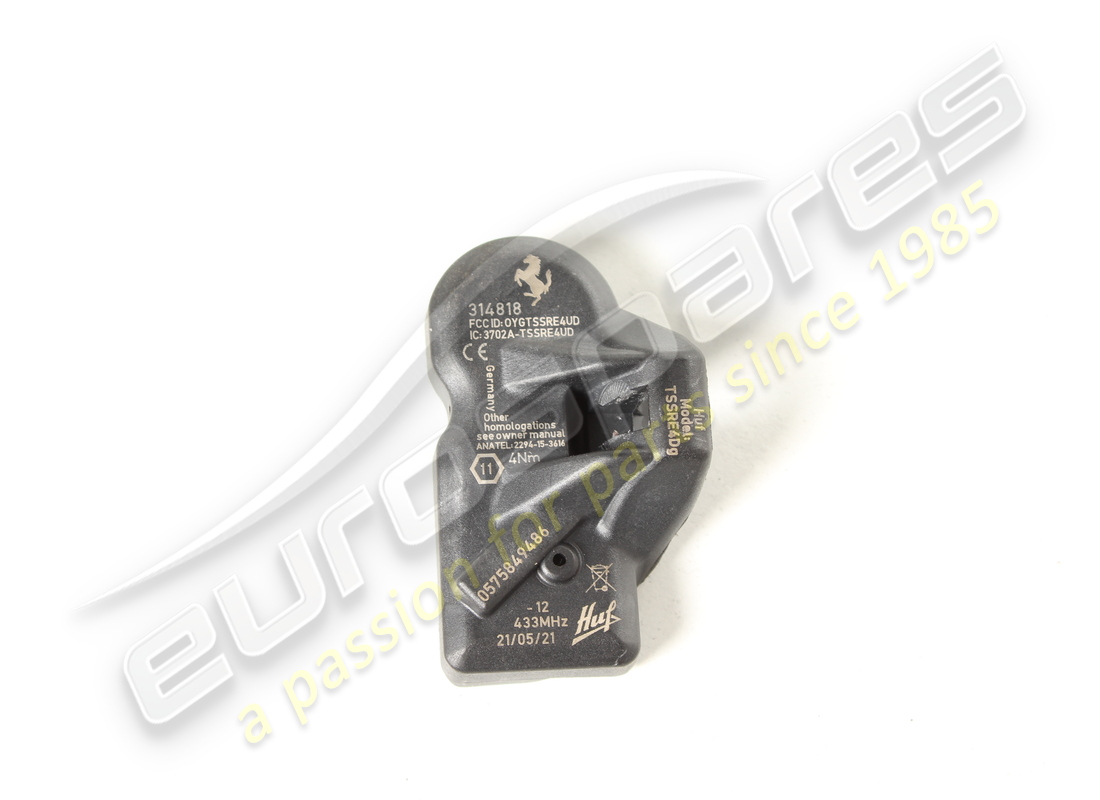 UTILISÉ Ferrari SYSTÈME DE SURVEILLANCE DE LA PRESSION DES PNEUS. NUMÉRO DE PIÈCE 314818 (1)