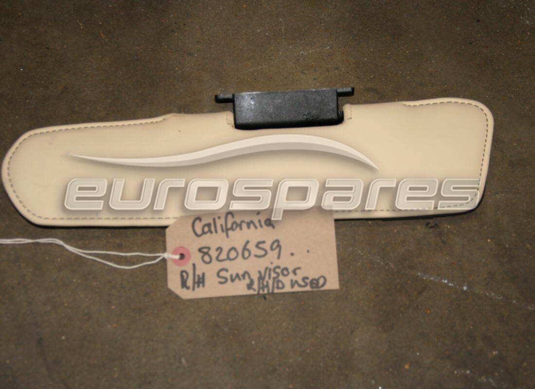 UTILISÉ Ferrari PARE-SOLEIL DROIT. NUMÉRO DE PIÈCE 820659.. (1)