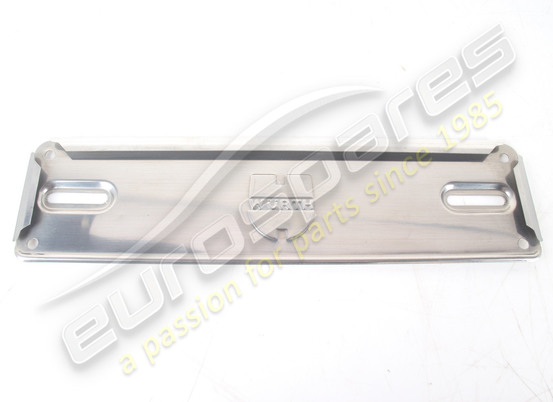 NOUVEAU SUPPORT DE PLAQUE D'IMMATRICULATION AVANT LAMBORGHINI. NUMÉRO DE PIÈCE 006110514 (1) nouveau support de plaque d'immatriculation avant lamborghini. numéro de pièce 006110514 (1)