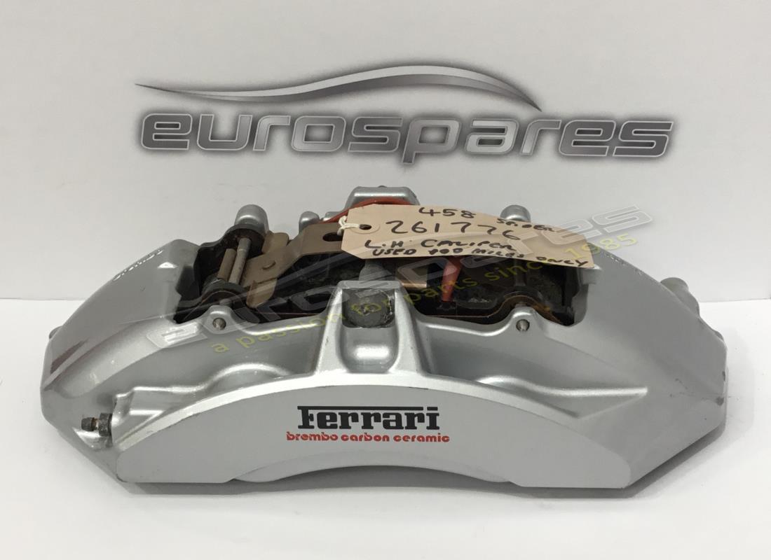 UTILISÉ Ferrari ÉTRIER AVANT GAUCHE AVEC PLAQUETTES - . NUMÉRO DE PIÈCE 261776 (1)