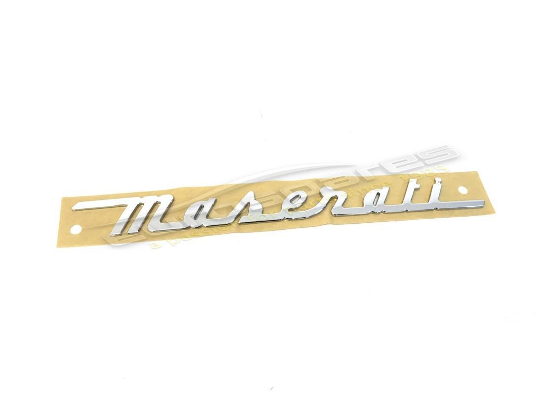 nouveau maserati maserati emblème sur le bagage c. numéro de pièce 84633200 (1)