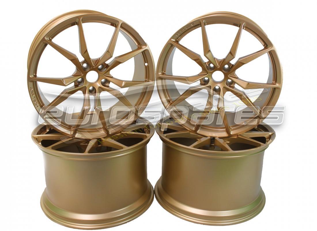 nouveau ensemble lamborghini roues (hommage gold). numéro de pièce 470099305 (1)
