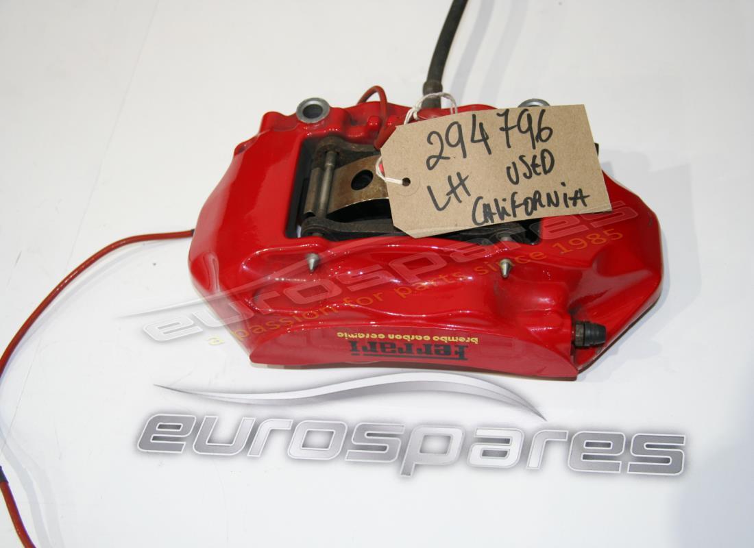 UTILISÉ Ferrari ÉTRIER ARRIÈRE GAUCHE COMPLET. NUMÉRO DE PIÈCE 294796 (1)