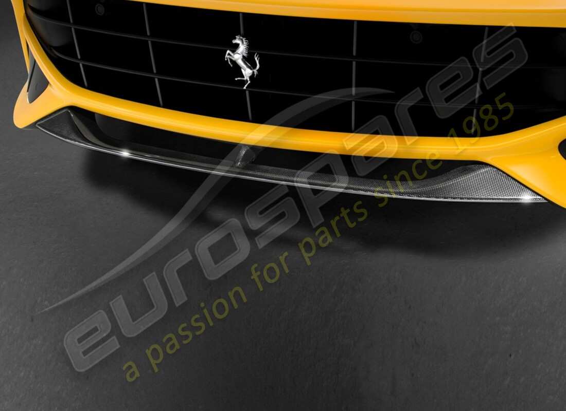 nouveau spoiler avant en fibre de carbone ferrari. numéro de pièce 84857500 (1)