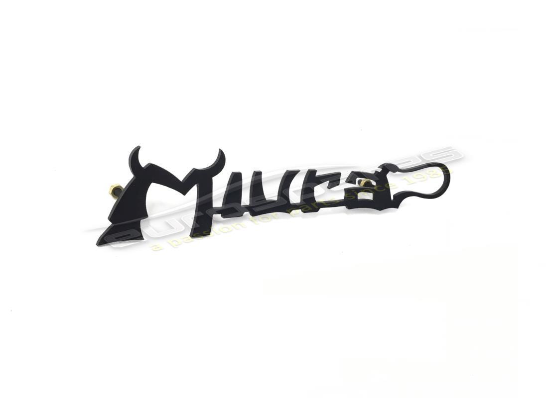 NOUVEAU BADGE MIURA Lamborghini. NUMÉRO DE PIÈCE LBAD001 (1)