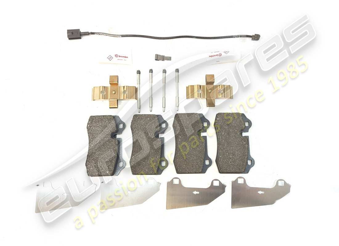 NOUVEAU JEU DE PLAQUETTES DE FREIN ARRIÈRE Maserati. NUMÉRO DE PIÈCE 673012040 (1)
