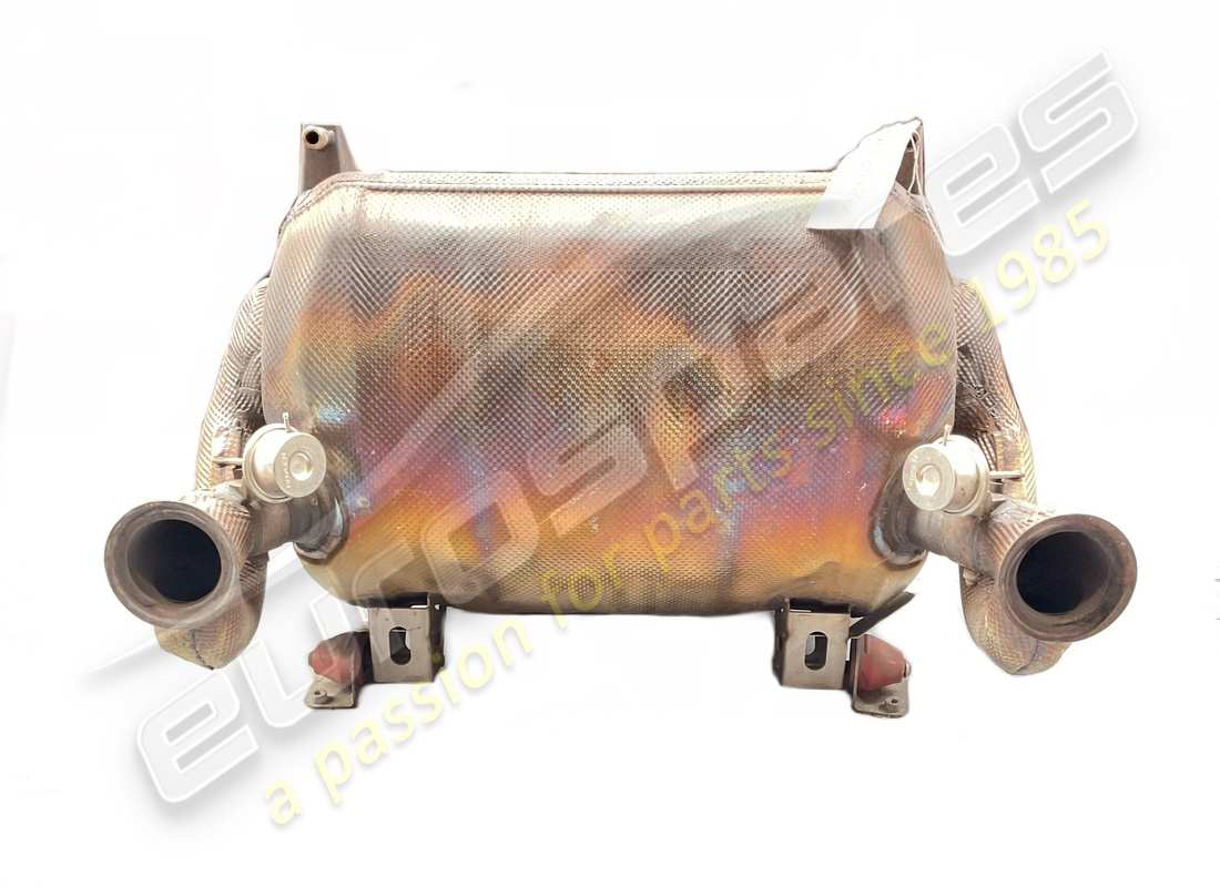 UTILISÉ Lamborghini SILENCIEUX SENZA CAT . NUMÉRO DE PIÈCE 470251051F (1)