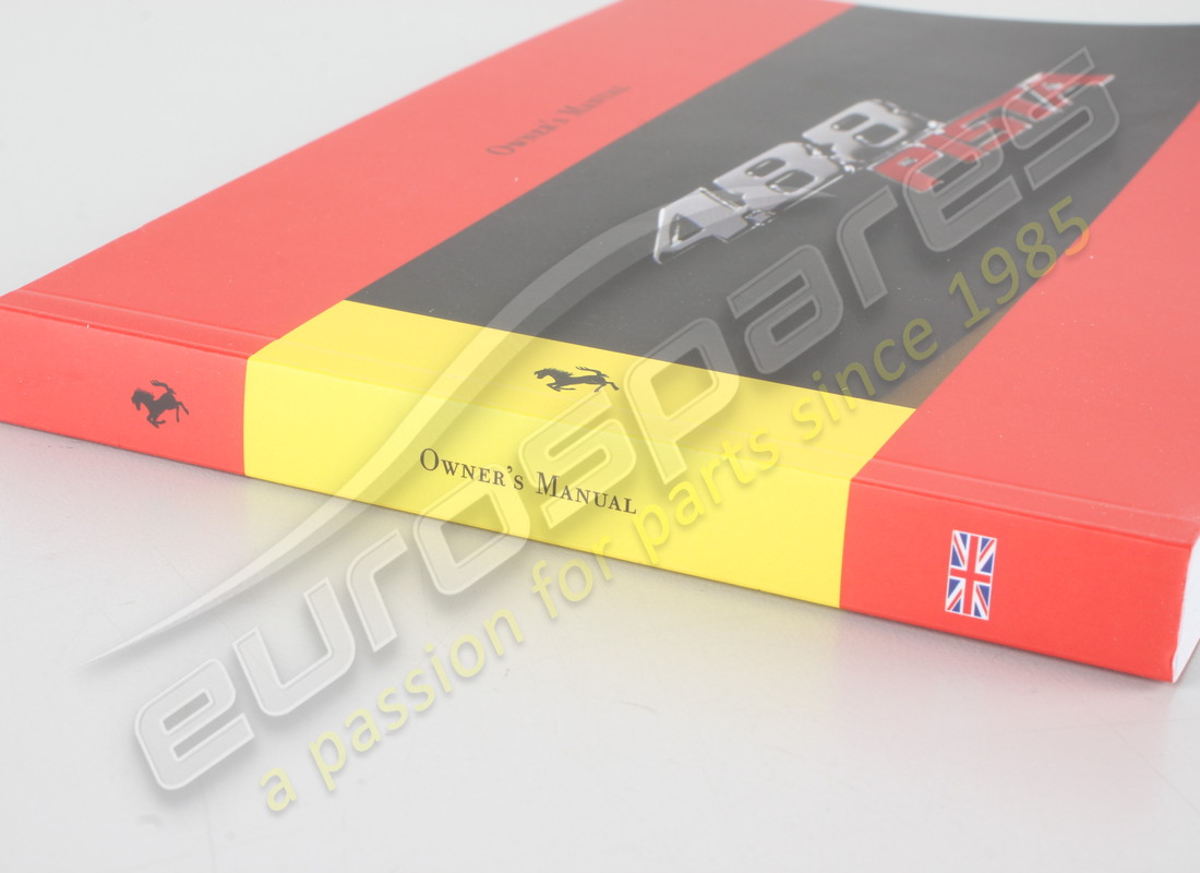 nouveau manuel du propriétaire ferrari. numéro de pièce 858740 (2)
