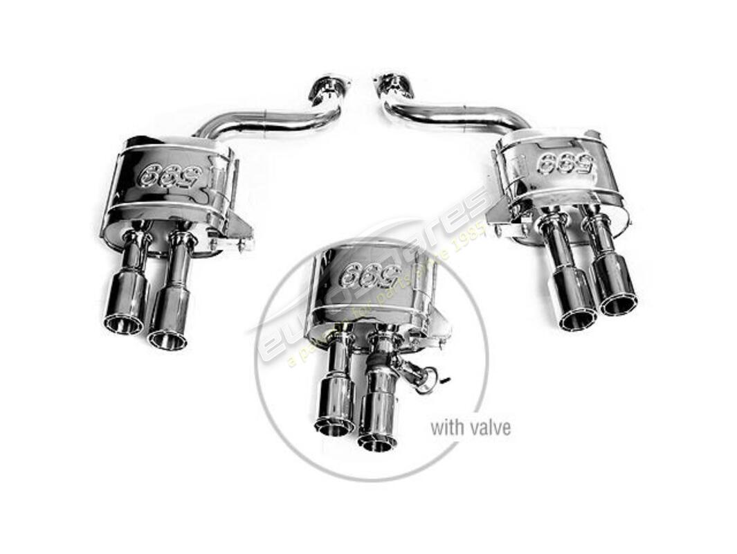 nouveau tubi 599 kit de silencieux plus puissants avec valves. numéro de pièce tsfe599c06673ar (1)