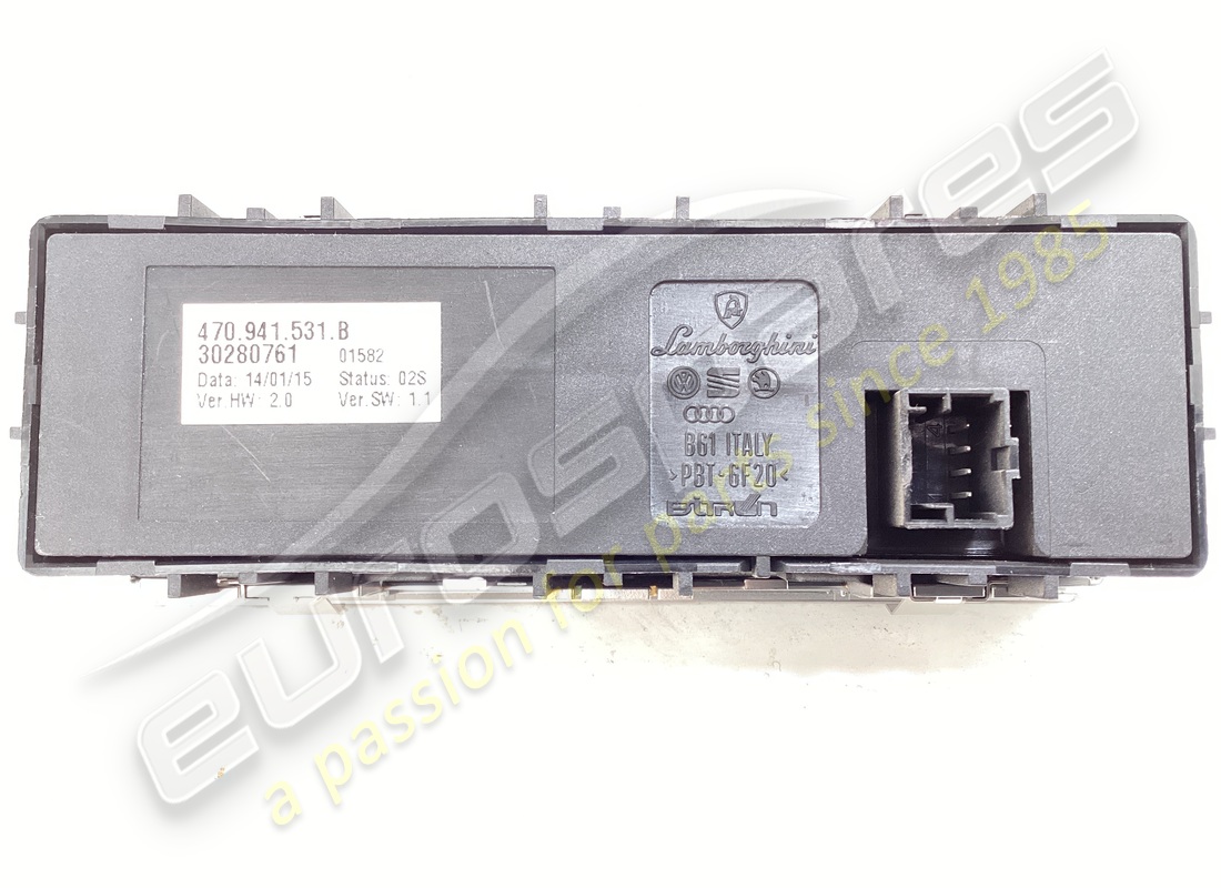 utilisé lamborghini lumière rotatif 5 commutateurs. numéro de pièce 470941531b (2)