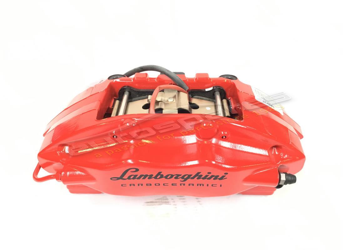 nouvel étrier arrière lamborghini en rouge. numéro de pièce 4t0615405cf (1)