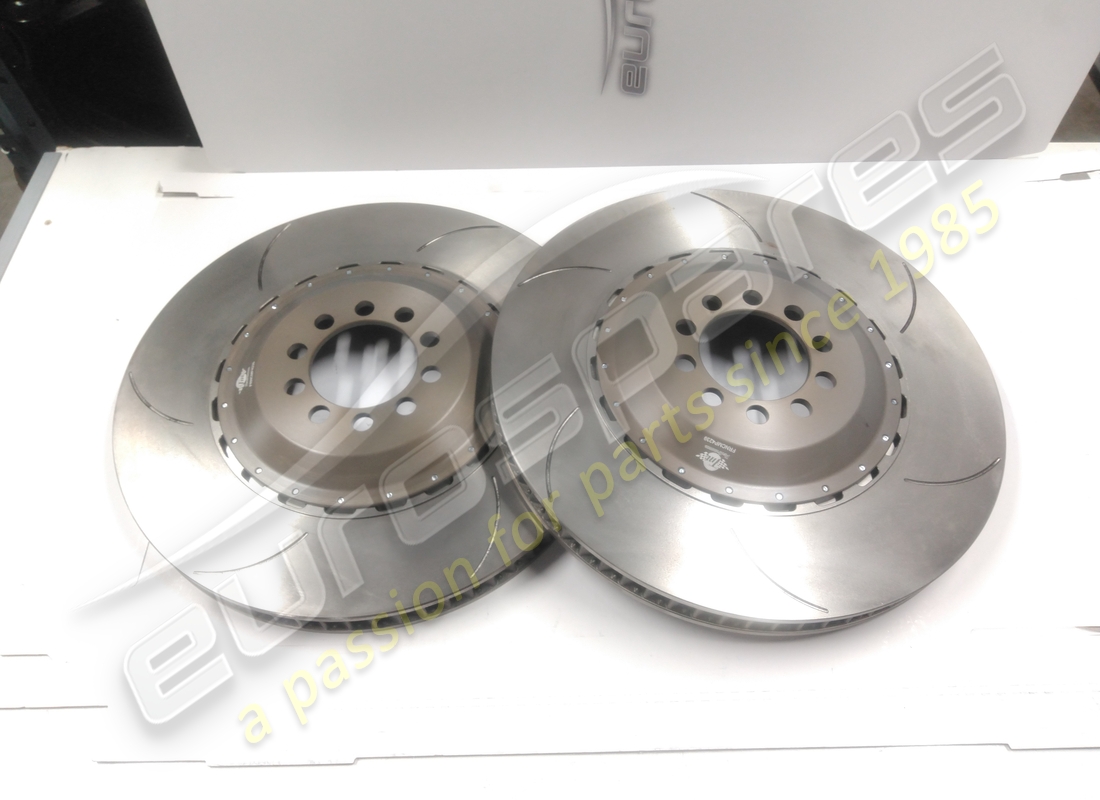 NOUVEAU Eurospares PAIRE DE DISQUES ARRIÈRE EN ACIER EVO . NUMÉRO DE PIÈCE FRNSKT7184 (1)