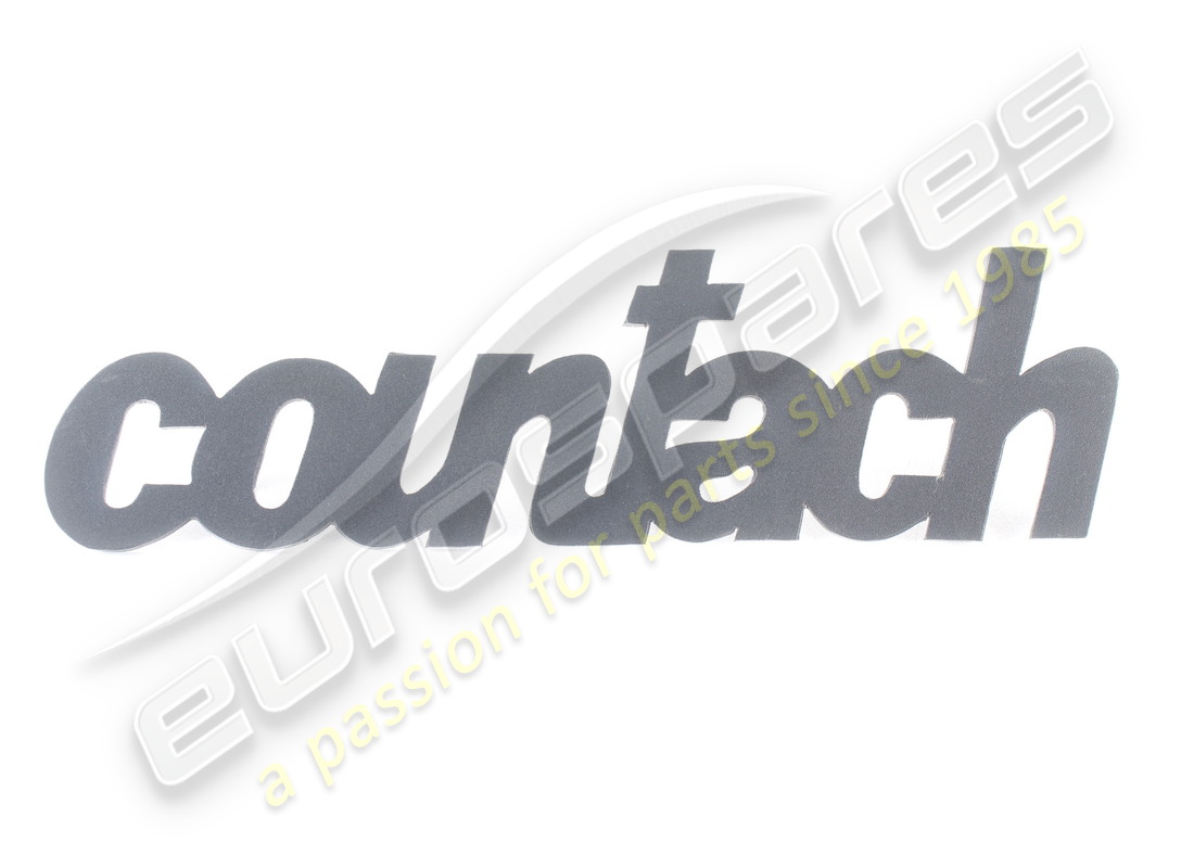 nouveau lamborghini countach matteplate noir. numéro de pièce 006111345 (1)