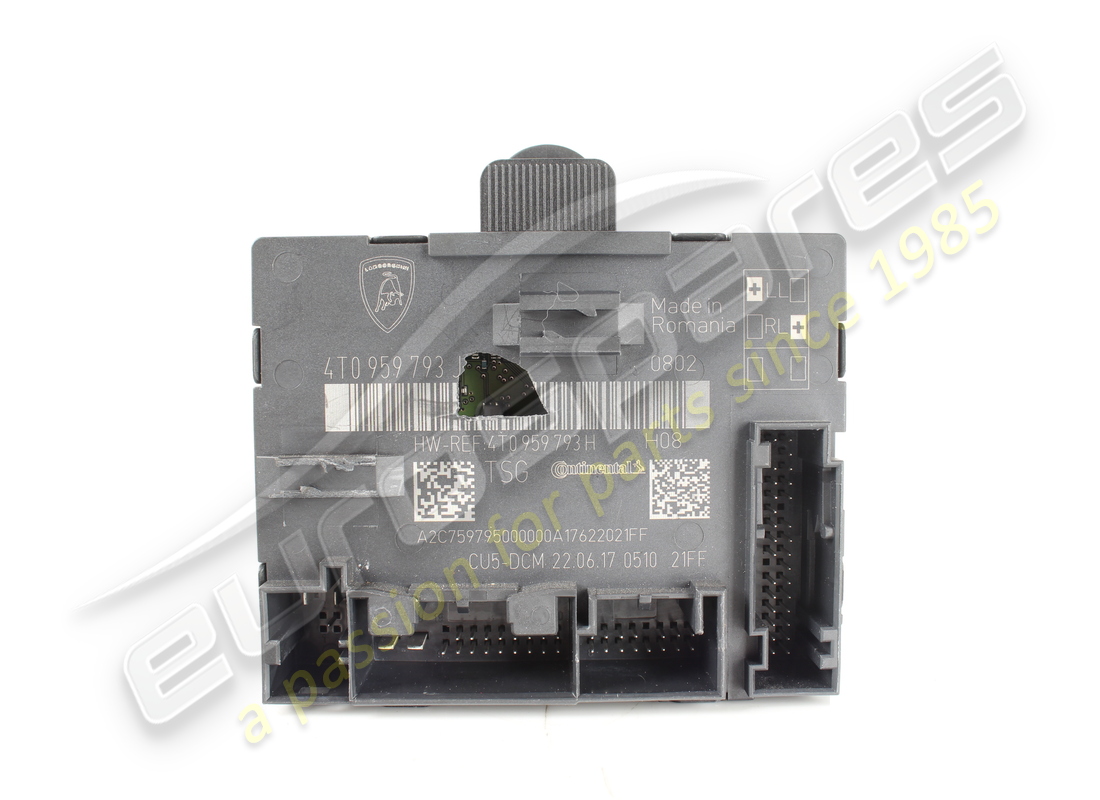 UTILISÉ Lamborghini COMMANDE DE PORTE DIAG-ADR : 042 . NUMÉRO DE PIÈCE 4T0959793J (1)