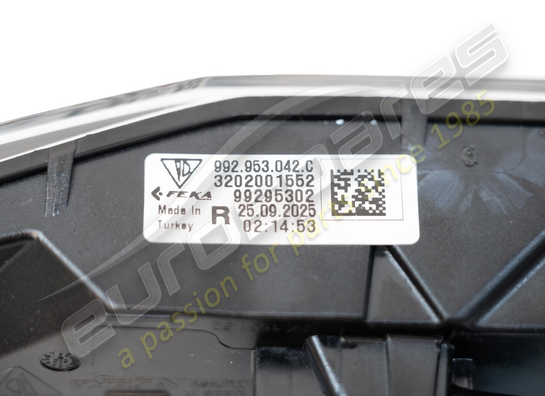 NOUVEAU RÉPÉTITEUR DE CLIGNOTANTS PORSCHE. NUMÉRO DE PIÈCE 992953042C (4) nouveau répétiteur de clignotants porsche. numéro de pièce 992953042c (4)