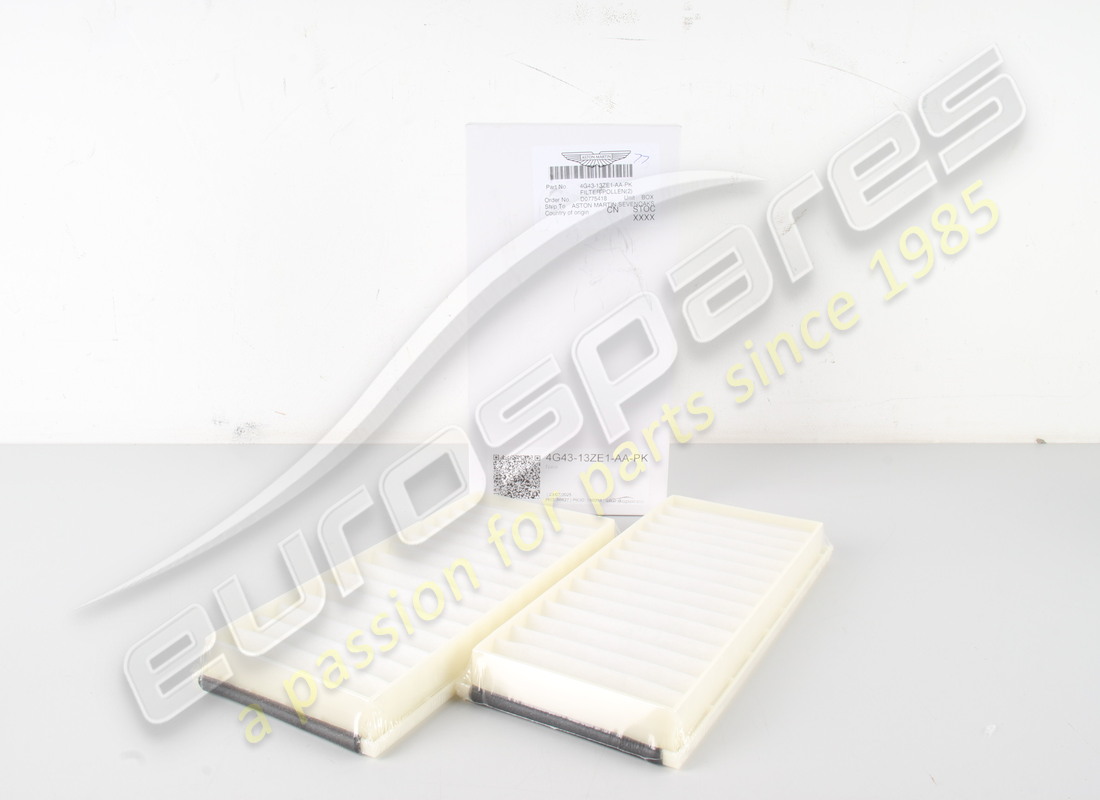 NOUVEAU FILTRE À POLLEN ASTON MARTIN (LOT DE 2). RÉFÉRENCE 4G4313ZE1AAPK (2) nouveau filtre à pollen aston martin (lot de 2). référence 4g4313ze1aapk (2)