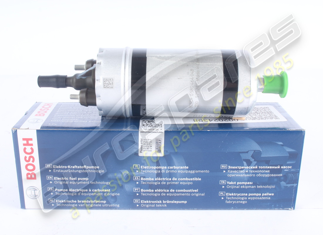 NOUVELLE POMPE À CARBURANT BOSCH. NUMÉRO DE PIÈCE 002024398 (1) nouvelle pompe à carburant bosch. numéro de pièce 002024398 (1)