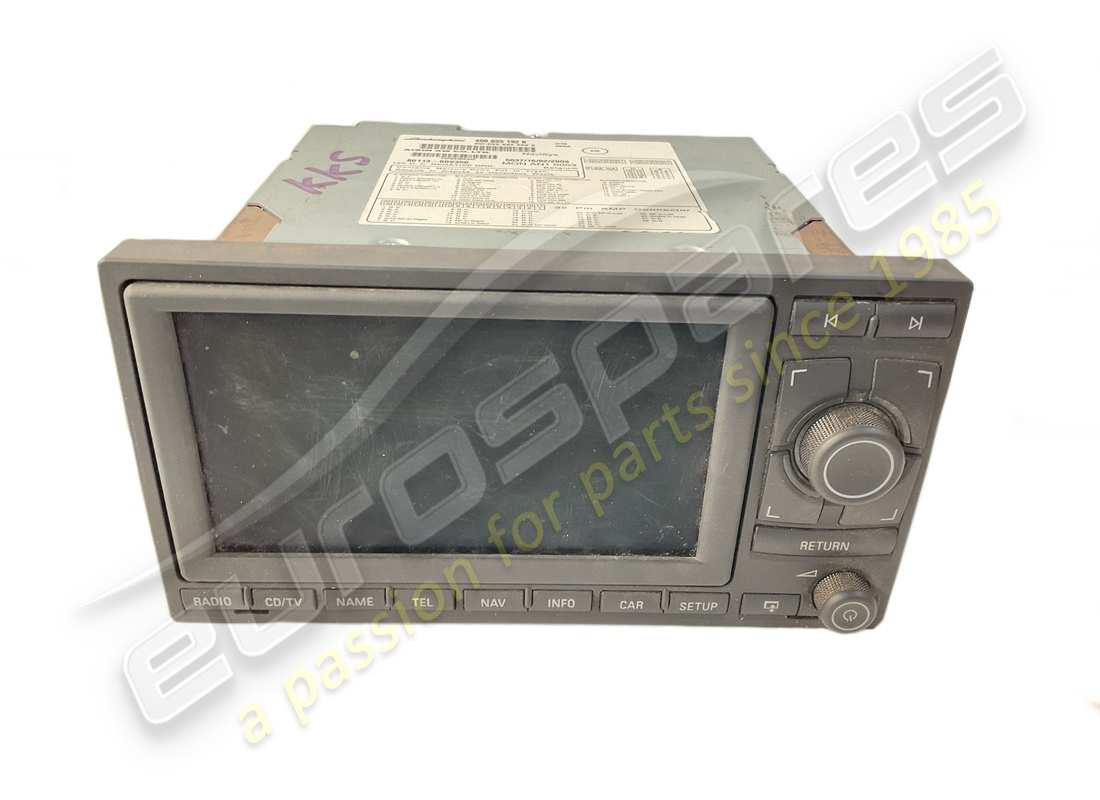UTILISÉ Lamborghini RADIO/NAVIGATION . NUMÉRO DE PIÈCE 400035192K (1)