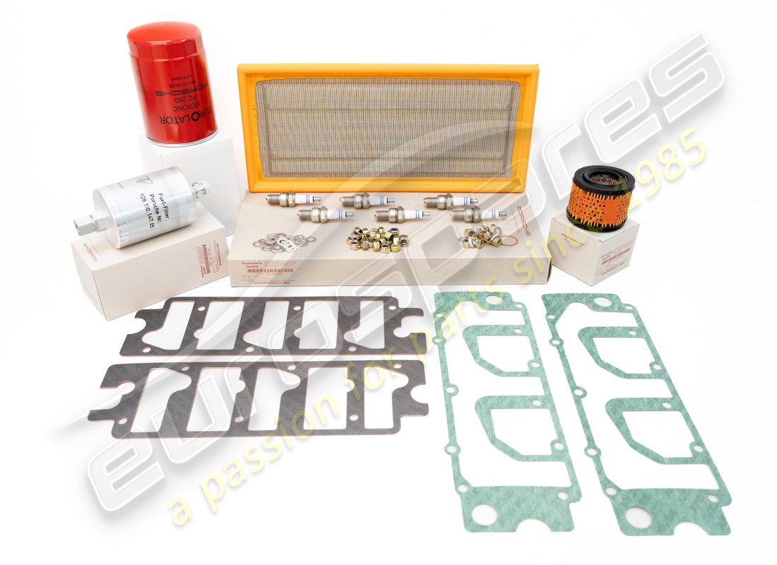 kit d'entretien neuf porsche - pour intervalles de 20,000 km - comprenant : - d >>- mj 1980. référence 91110098800 (1)