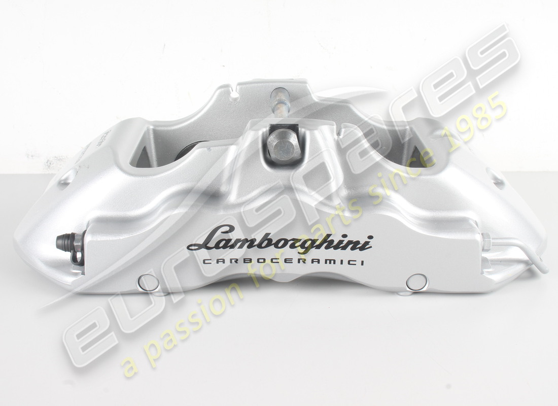 nouveau (autre) lamborghini étrier de frein céramique argent. numéro de pièce 4t0615105cc (1)
