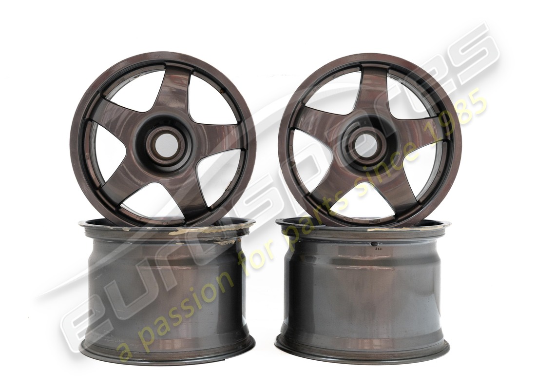 d'occasion ferrari speedline lm roues ensemble 18 pouces. numéro de pièce fwhe058 (2)