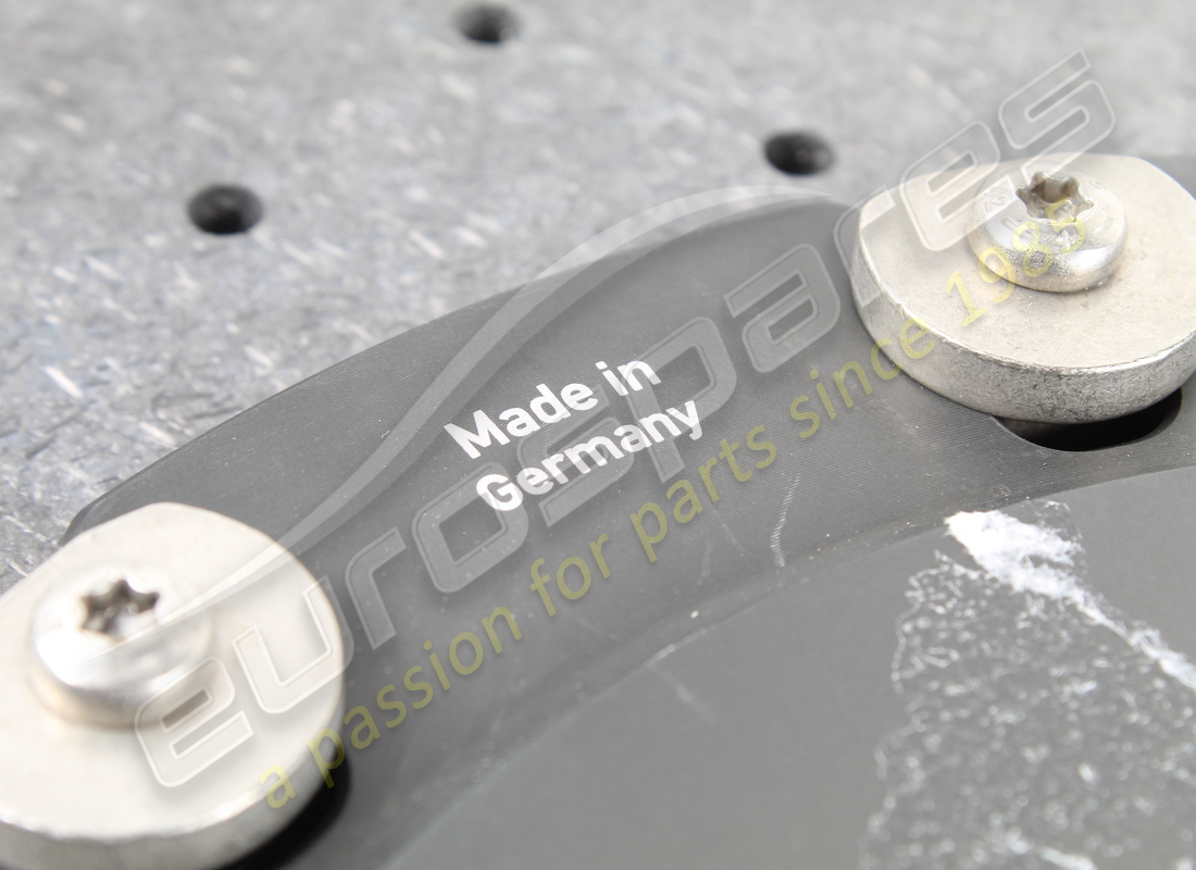 NOUVEAU DISQUE DE FREIN EN CÉRAMIQUE LAMBORGHINI (VENTILÉ), 370 X 30. RÉFÉRENCE 4M0615601AC (5) nouveau disque de frein en céramique lamborghini (ventilé), 370 x 30. référence 4m0615601ac (5)