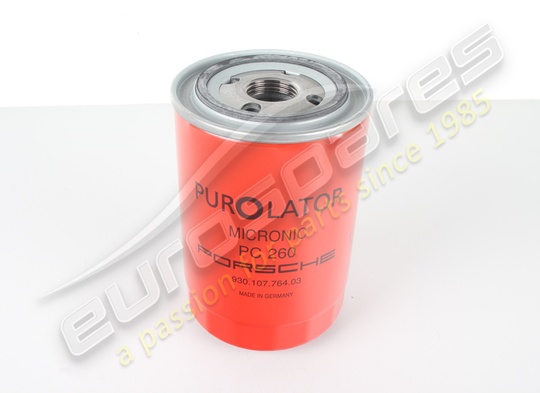 nouveau porsche filtre à huile rouge purolator. numéro de pièce 93010776403 (1)