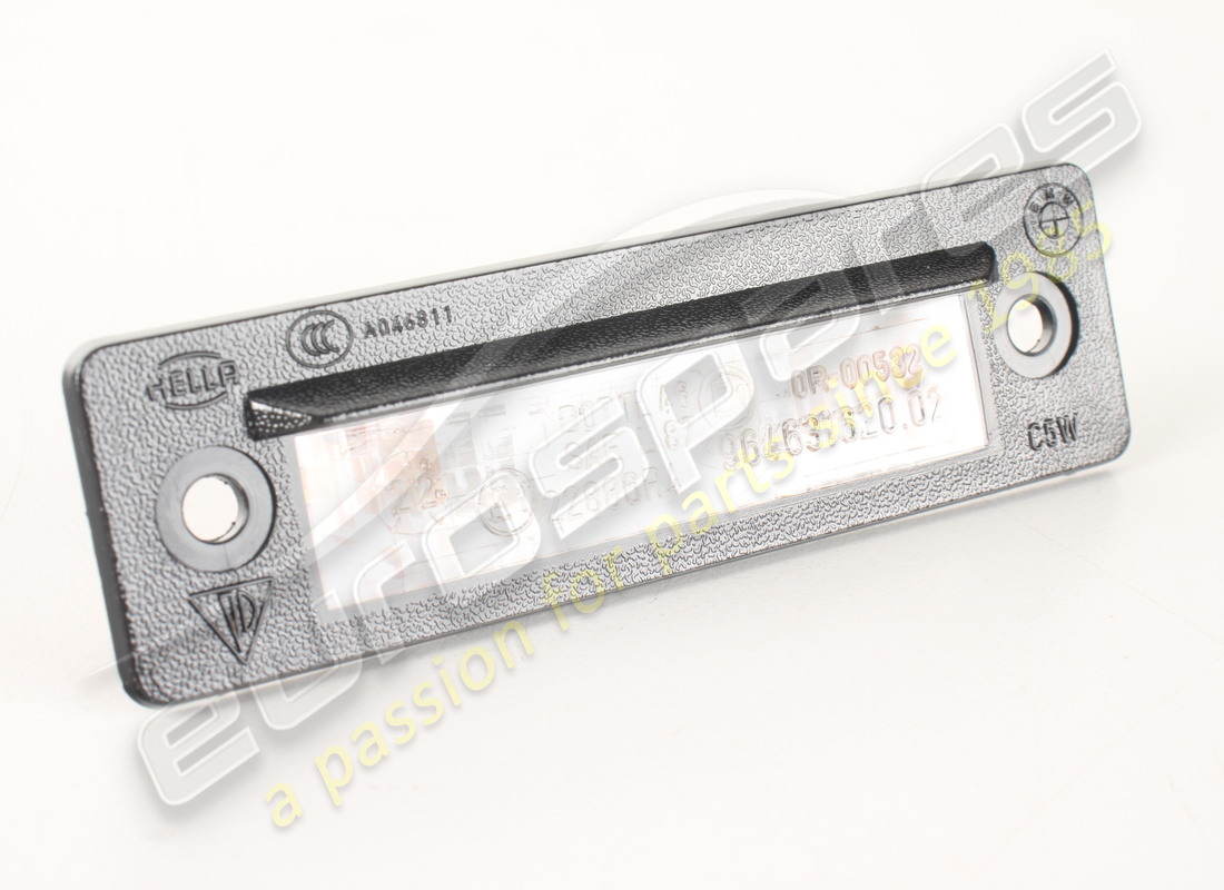 éclairage de plaque d'immatriculation neuf porsche. numéro de pièce 9646316200201c (2)
