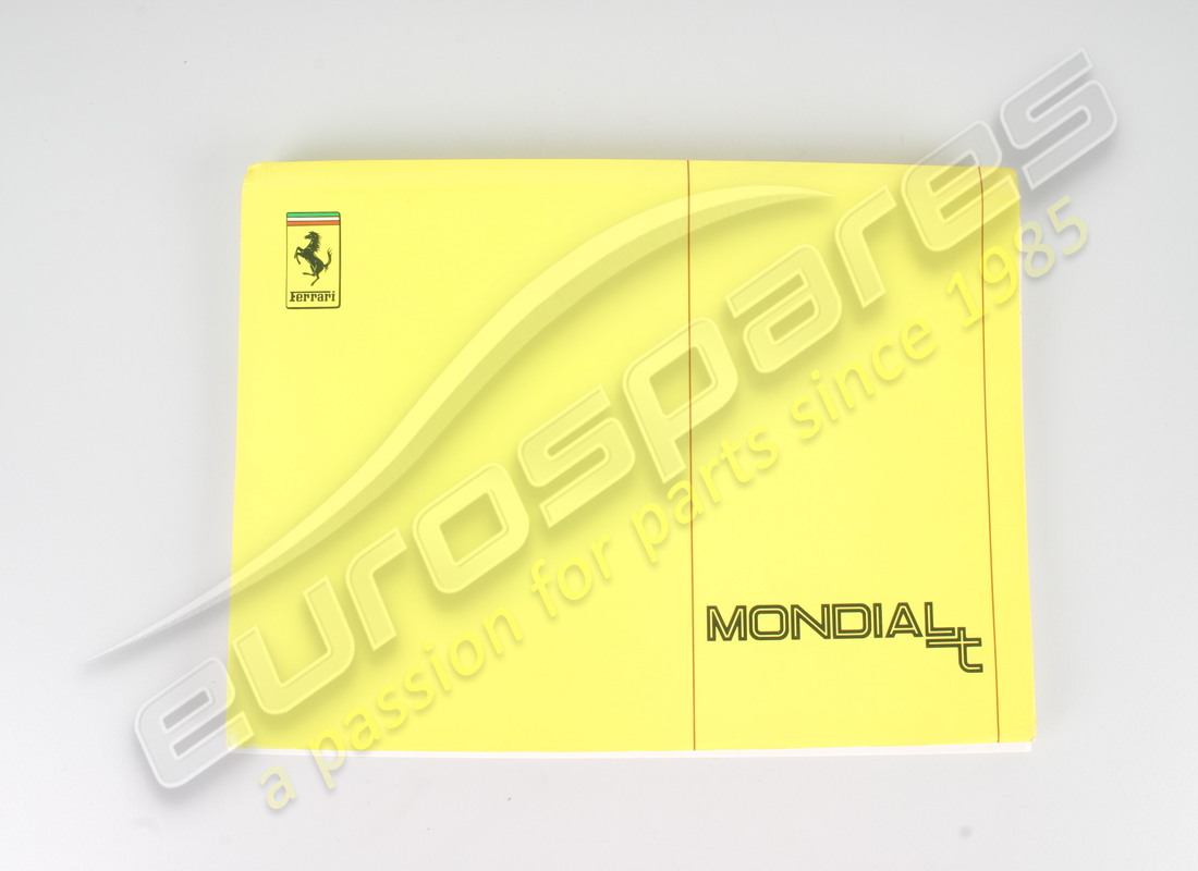 nouveau ferrari mondial t 1992 sur le manuel du propriétaire. numéro de pièce 95990141 (1)