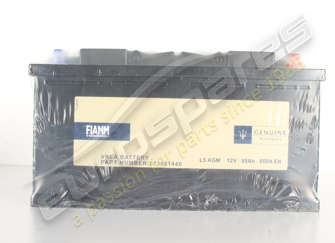 nouvelle batterie maserati. numéro de pièce 673001440 (1)
