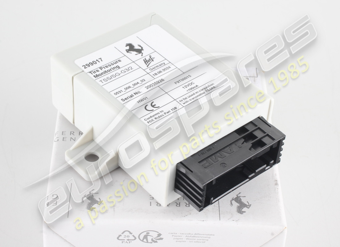 nouveau calculateur tpms ferrari. numéro de pièce 299017 (3)