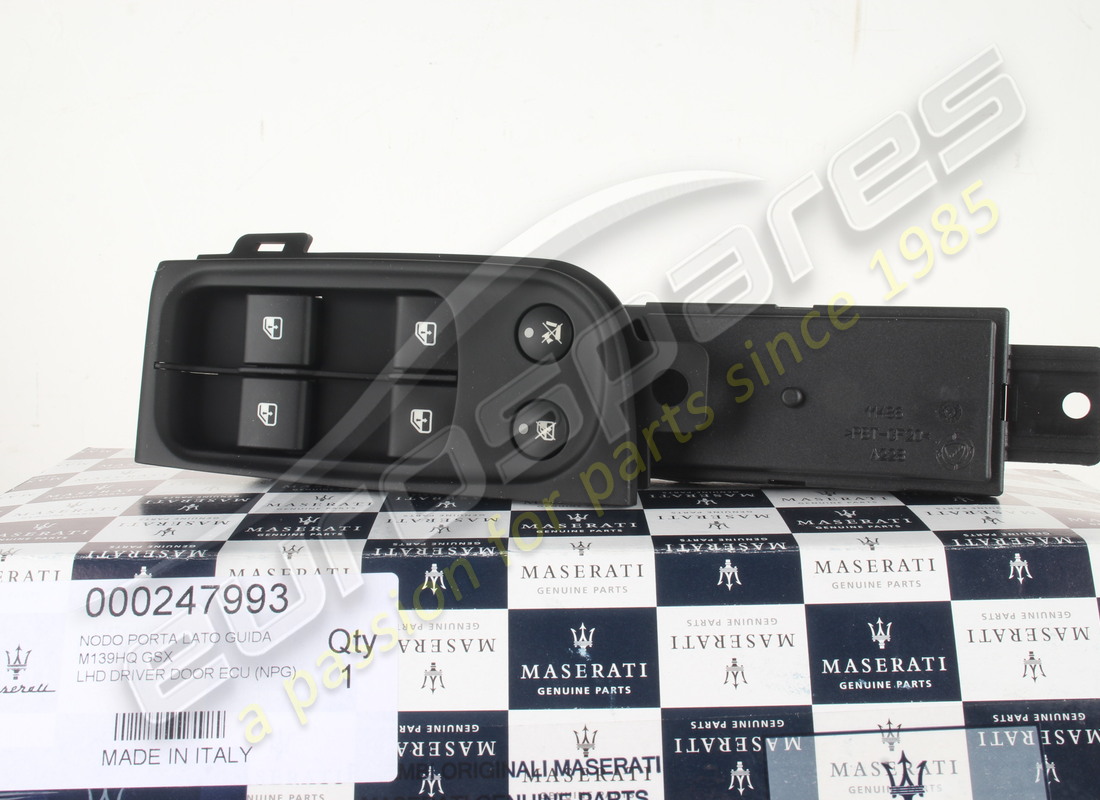 nouveau maserati ecu de porte conducteur (npg). numéro de pièce 247993 (5)