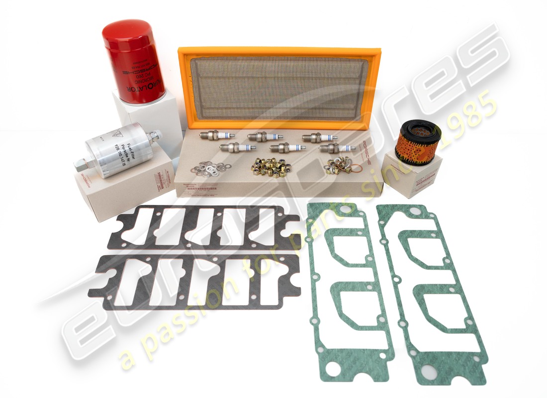 KIT D'ENTRETIEN NEUF PORSCHE - POUR INTERVALLES DE 20,000 KM - COMPRENANT : - D - MJ 1981>>. RÉFÉRENCE 91110095601 (1) kit d'entretien neuf porsche - pour intervalles de 20,000 km - comprenant : - d - mj 1981>>. référence 91110095601 (1)