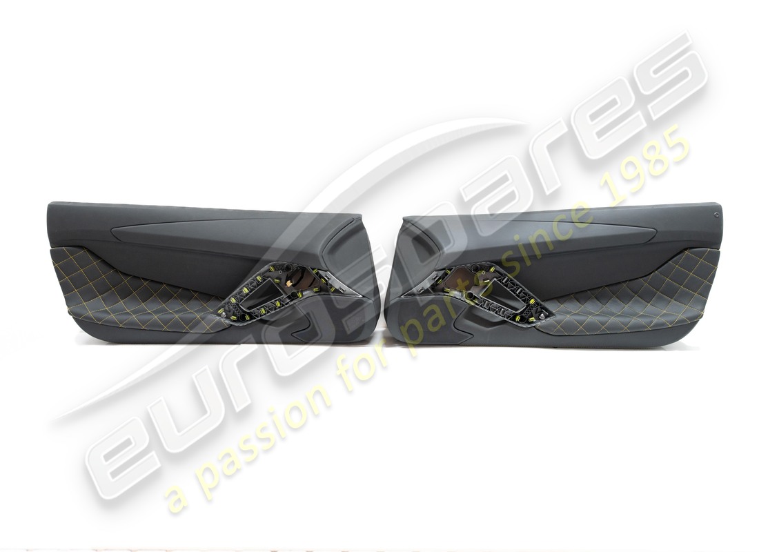 ENSEMBLE DE CARTES DE PORTE D'OCCASION Lamborghini (PAIRE). RÉFÉRENCE 4768672375A (1)