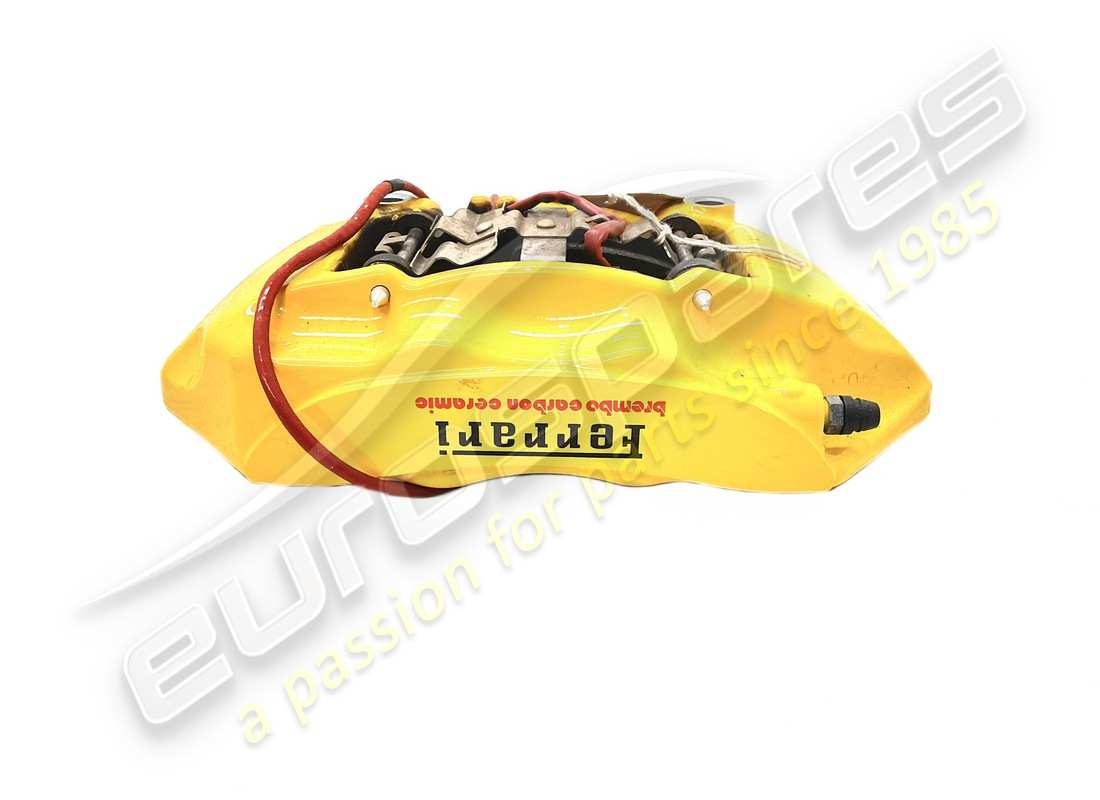 UTILISÉ Ferrari ÉTRIER ARRIÈRE GAUCHE AVEC PLAQUETTES. NUMÉRO DE PIÈCE 336052 (1)