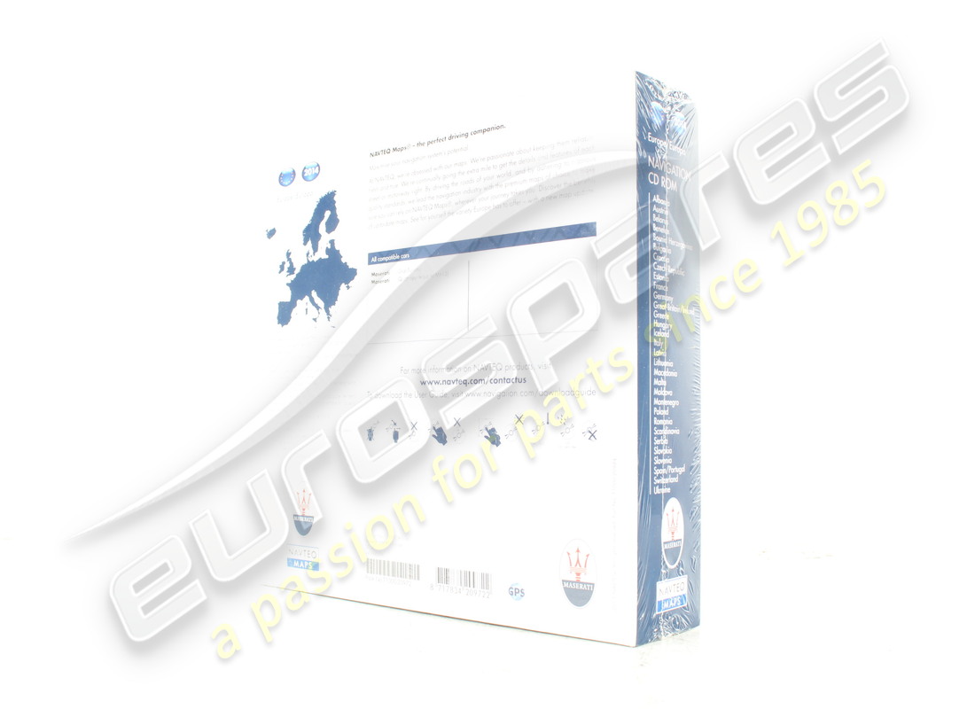 nouvelle maserati 2014 carte de navigation-europe v. numéro de pièce 940000376 (2)