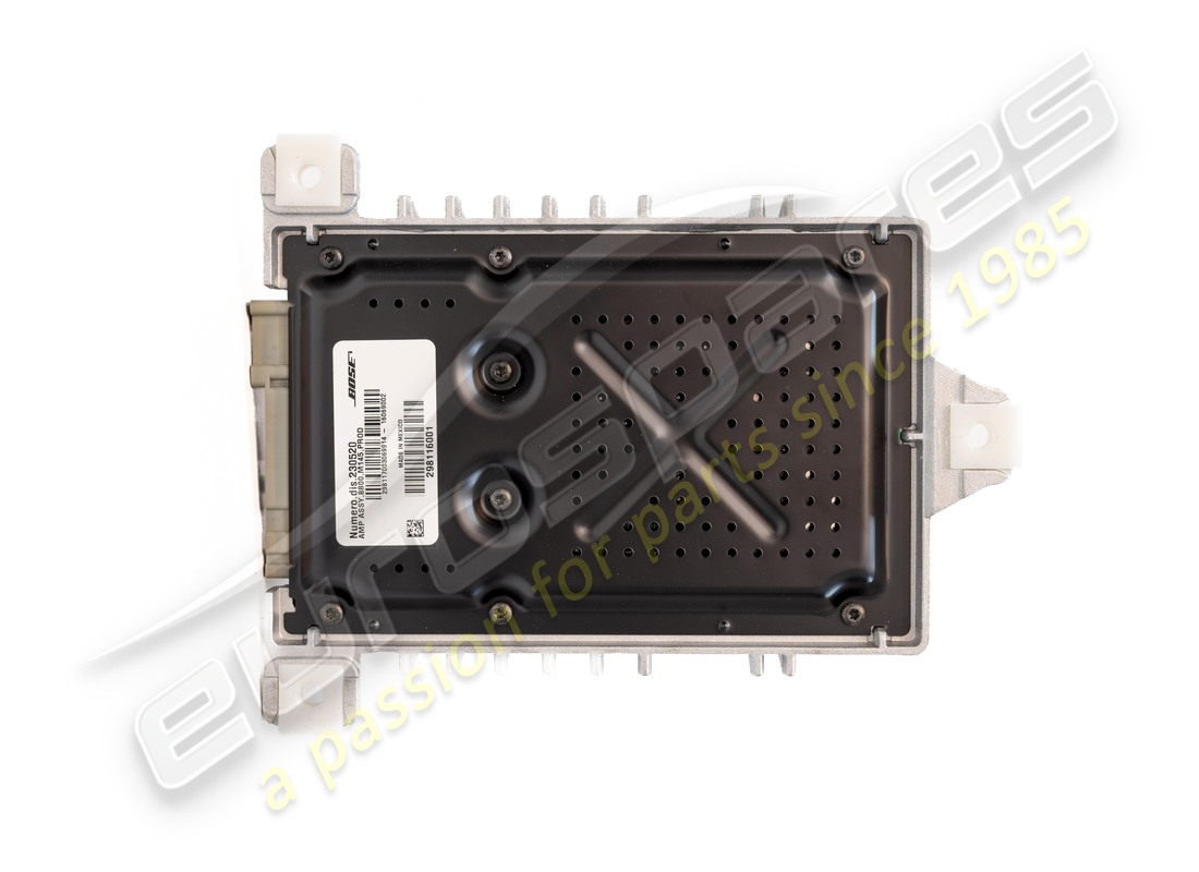 NOUVEL AMPLIFICATEUR MASERATI - SYSTÈME BOSE PREMIUM - NUMÉRO DE PIÈCE 230520 (4) nouvel amplificateur maserati - système bose premium - numéro de pièce 230520 (4)