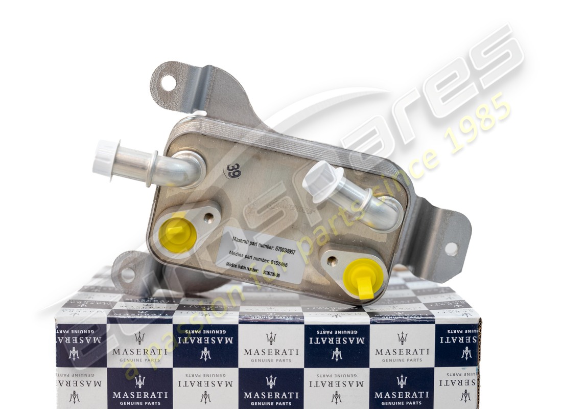 kit d'échangeur d'huile et de tuyaux de boîte de vitesses neuf maserati. référence 673004769 (2)