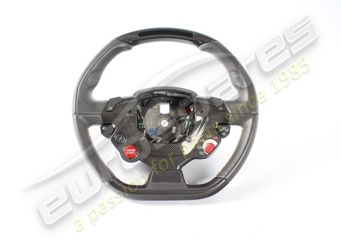 VOLANT COMPLET D'OCCASION Ferrari - NERO [NOIR]. NUMÉRO DE PIÈCE 87233700 (1)