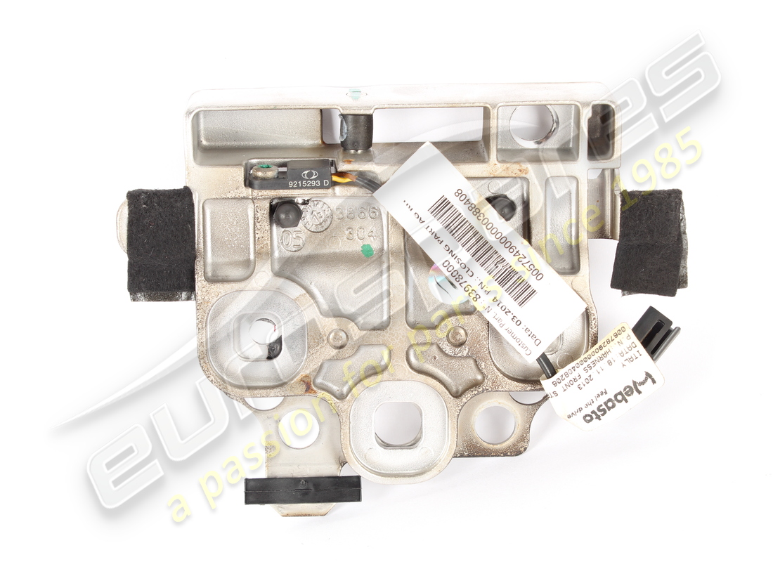 GÂCHE DROITE COMPLÈTE D'OCCASION FERRARI. NUMÉRO DE PIÈCE 83978000 (1) gâche droite complète d'occasion ferrari. numéro de pièce 83978000 (1)